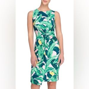 Catherine Malandrino Adele Tropical Print Sheath Dress